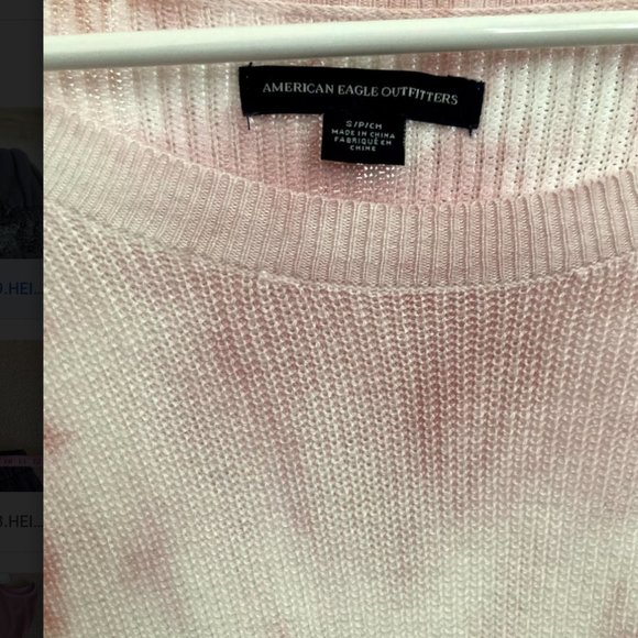 American Eagle Outfitters Pink Tie dye sweater - Picture 3 of 3